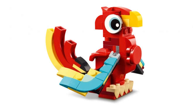 Red Dragon LEGO Creator 3in1 Set