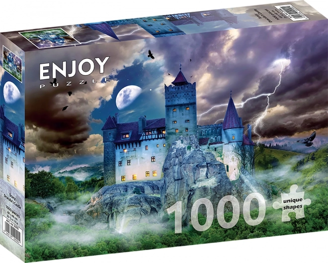 Enjoy Puzzle Spooky Night at Dracula's Castle 1000 Pieces