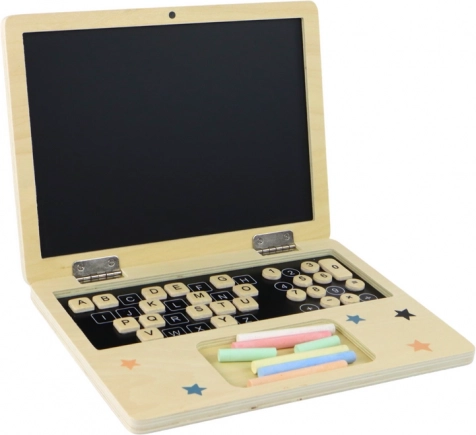 Chalkboard and laptop in one