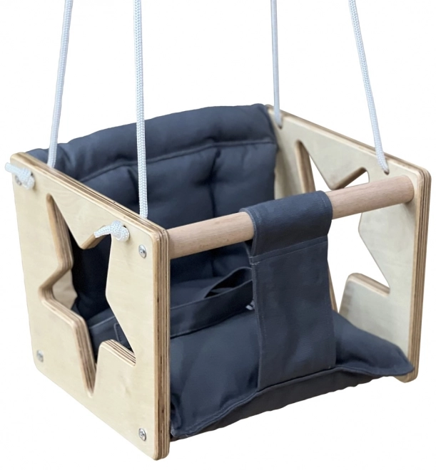 Kids Wooden Star Swing