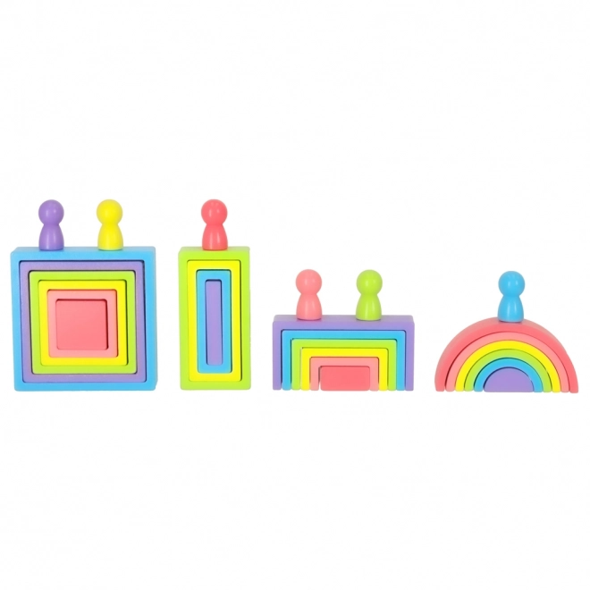 Educational Wooden Rainbow Puzzle