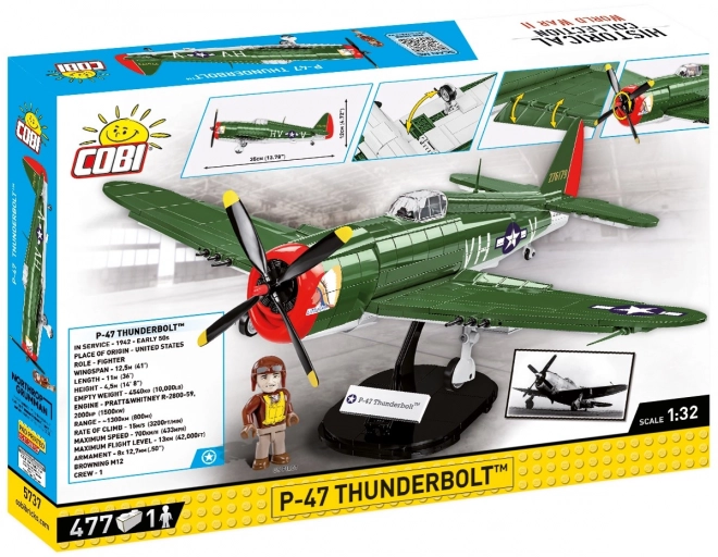 Second World War P-47 Thunderbolt Model