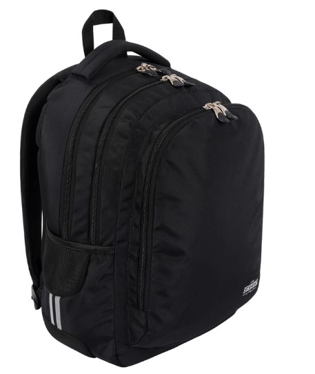 School Backpack with 3 Compartments St. Right 25L Black