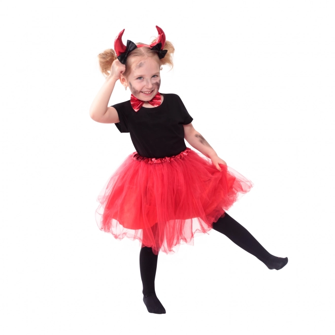 Tutu Devil Costume for Girls