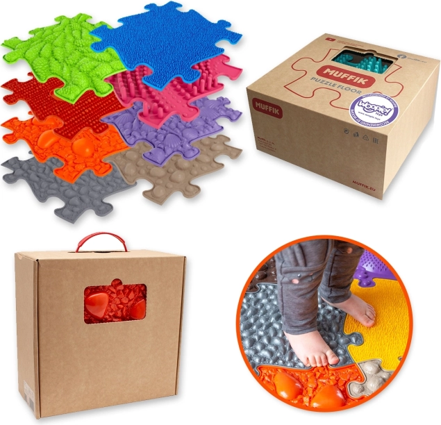 woopie sensory orthopedic puzzle mat 8 pieces