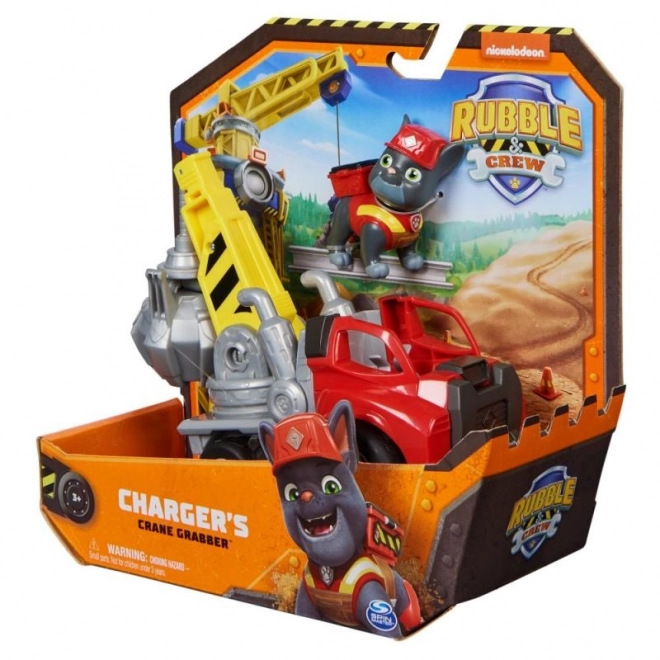 Paw Patrol Rubble Construction Crane Vehicle