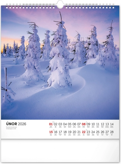 Falikalendárium Šumava 2026