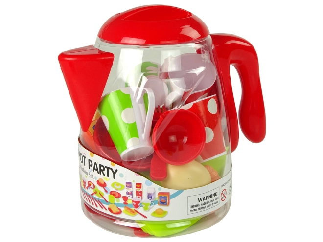 Colorful Teapot Set