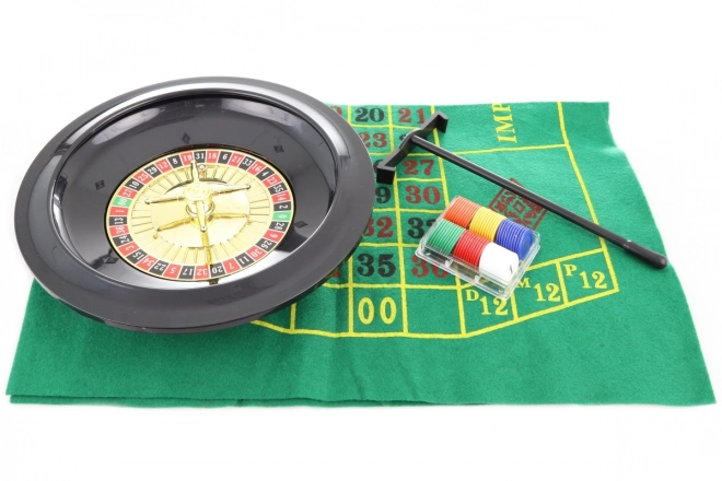 Classic Casino Roulette Game Set