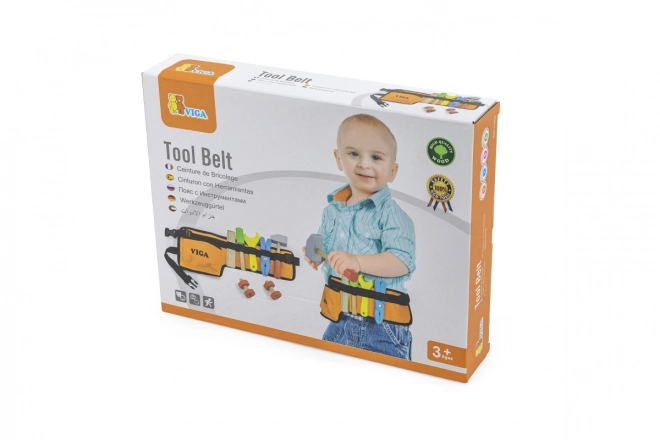 Wooden Tool Belt for Kids