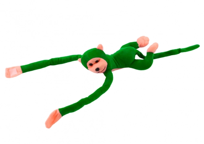 Green Plush Monkey with Sound 60 cm