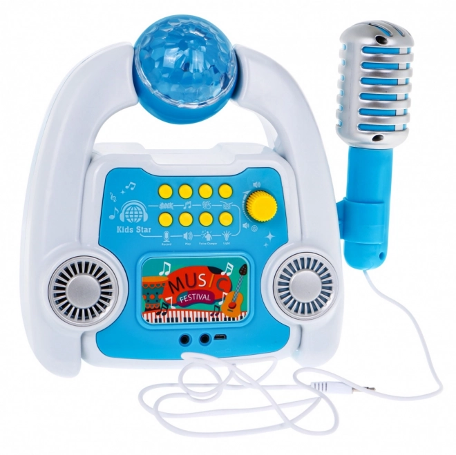 Multifunctional Kids Karaoke Set with Microphone and Stand