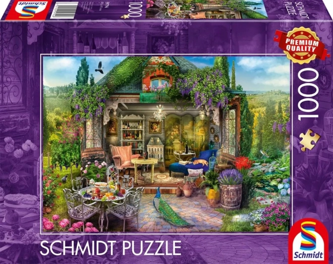 Puzzle giardino tra i vigneti 1000 pezzi