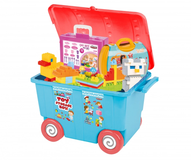 Pilsan Toy Container on Wheels