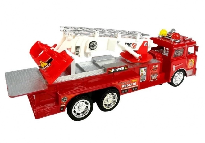 Fire Truck with Extendable Ladder