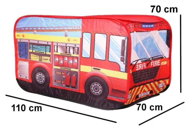 Pixino Kids' Play Tent Fire Truck