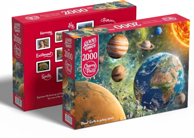 Cherry Pazzi Puzzle Planet Earth in Galaxy 2000 Pieces