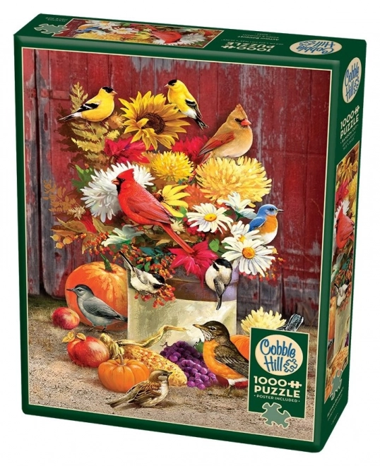 Cobble Hill Autumn Bouquet Puzzle 1000 Pieces