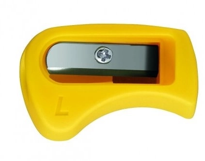 Stabilo sharpener for left-handed