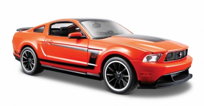 Ford Mustang Boss 302 Orange Model Car 1:24