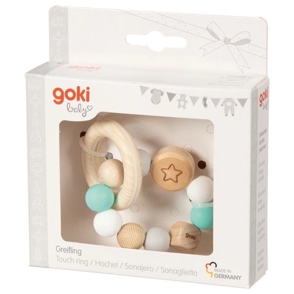 Goki Sensory Motor Ring Turquoise Star