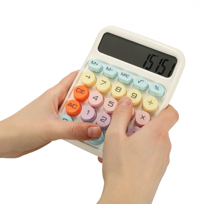 Office Calculator with Round Buttons