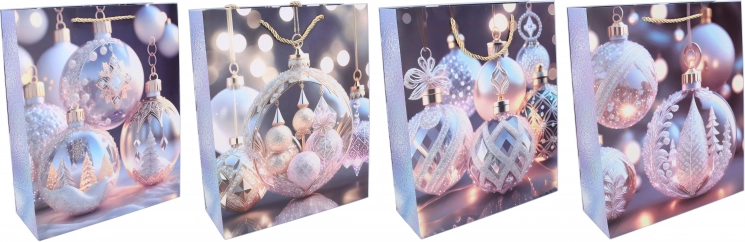 Christmas gift bag L 32 × 41.5 × 12 cm