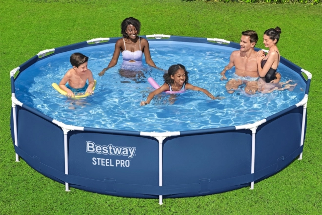 Bestway Steel Pro kör alakú medence 366 x 76 cm