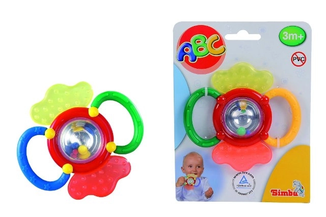 Rattle and Teether in One, 12cm