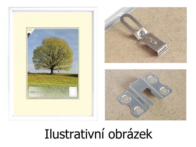 White Plastic Frame for Puzzles