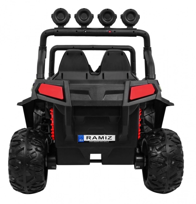 Children's Off-Road Vehicle Grand Buggy 4x4 with Camouflage, LED Lighting, and MP3 Radio