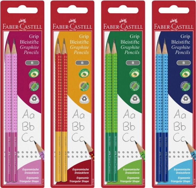 Faber-Castell Jumbo Grip Graphite Pencil Two Tone