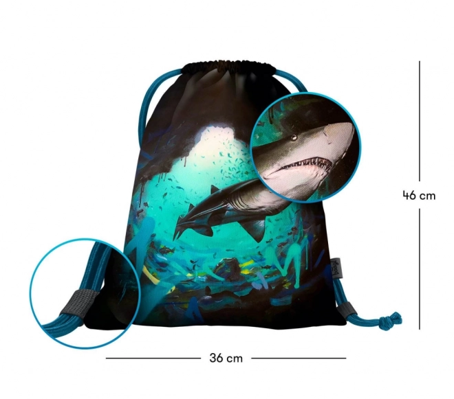 Baagl Earth Shark by Lukero Bag