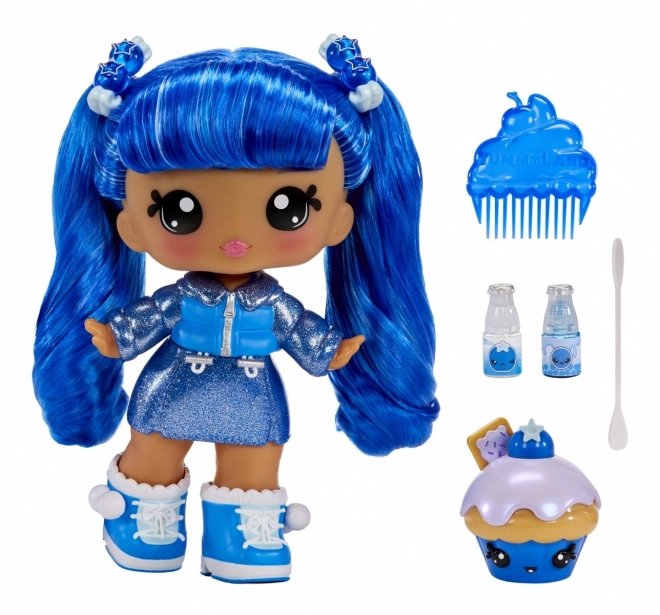 Yummiland Doll Large Lip Gloss Pet - Rory Blueberry