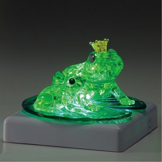 3D Crystal Puzzle Frogs