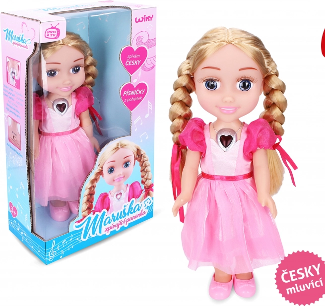 Zingende pop Maruška 33 cm
