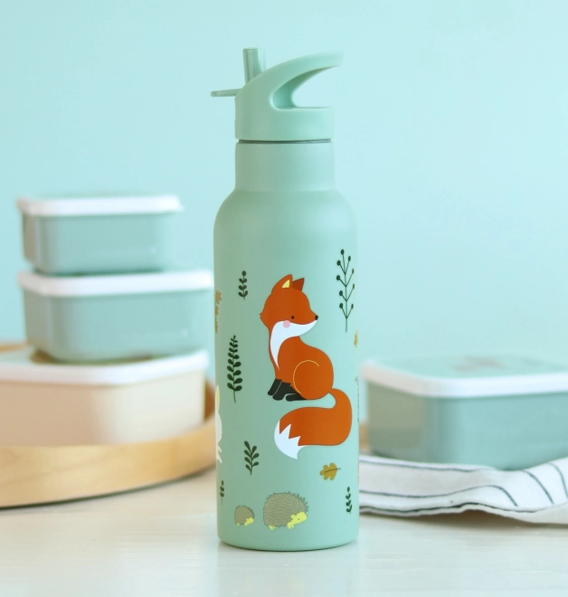 Stainless Steel Water Bottle Forest Friends 500ml