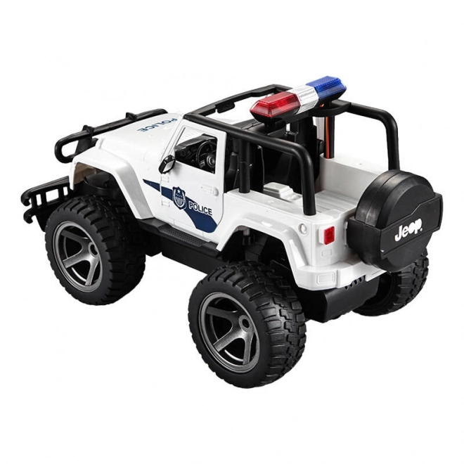 Remote-controlled Police Jeep 1:12 by Double Eagle