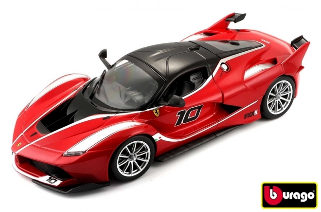 Ferrari FXX K Metallic Red Model Car 1:24 by Bburago