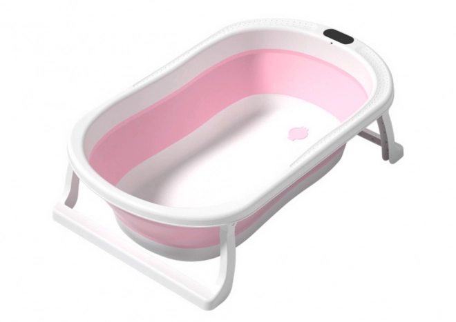 Foldable Baby Bath Tub with Non-Slip Legs Pink