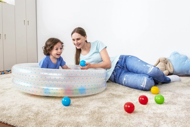 Inflatable Children's Pool with Balls and Repair Kit by BESTWAY