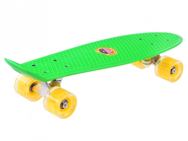 Skateboard With LED Wheels