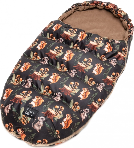 Wunderschönes Design mit Erdmännchen und Pilzen