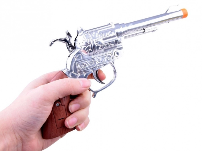 Cowboy Play Set with Sound Effect Revolver