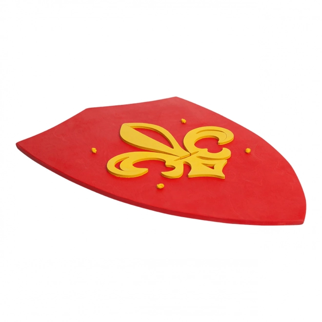 Wooden Shield Red Anjou