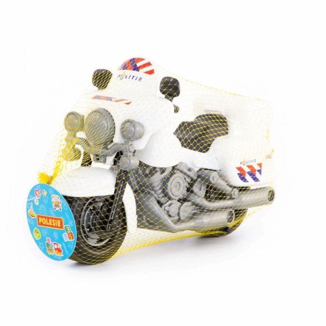 Police Motorcycle for Kids White