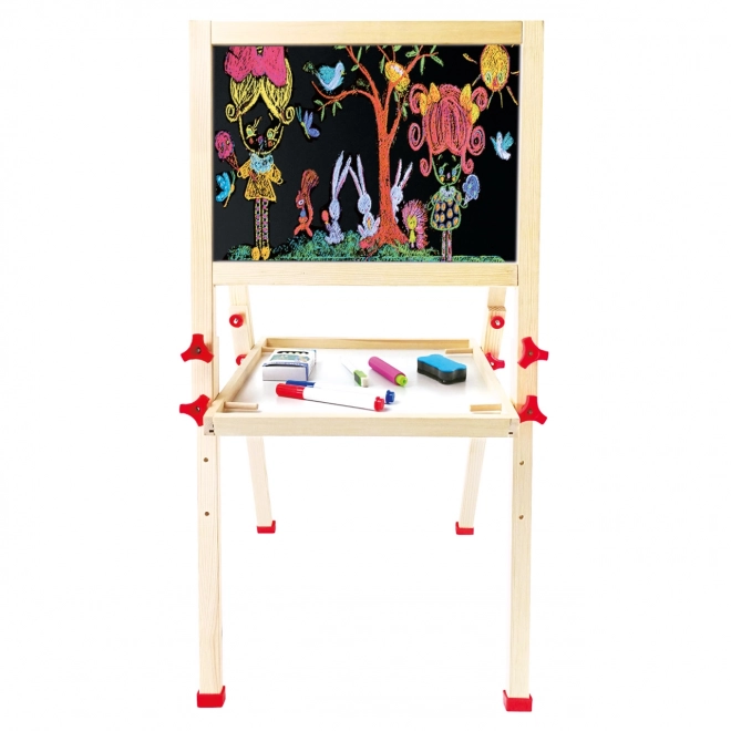 Double-Sided Magnetic Children's Drawing Board