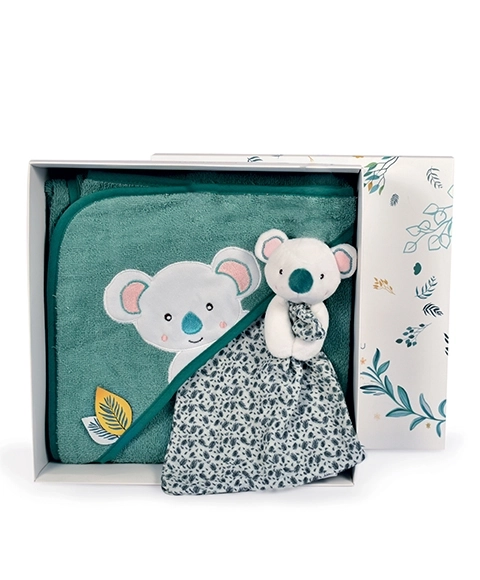 Doudou Gift Set - Plush Koala with Towel