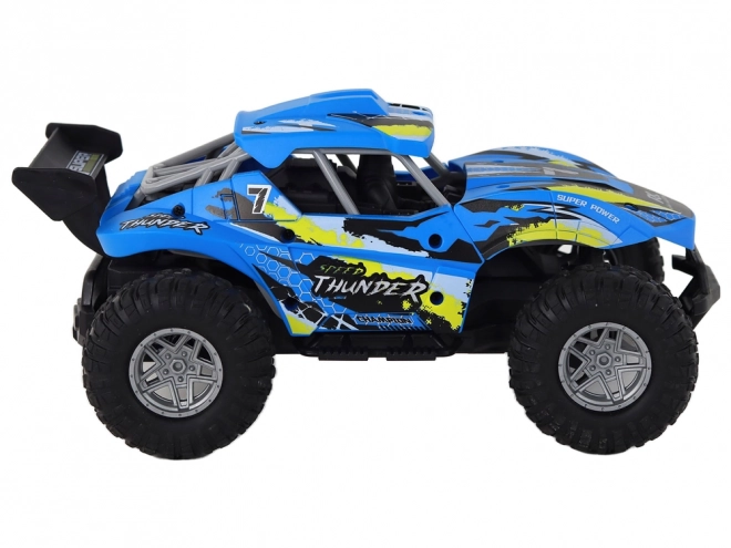 Remote Control Off-Road Adventure Car - Blue