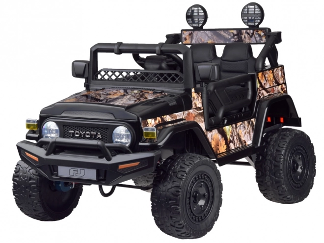 Electric Ride-On Toyota FJ Cruiser for Kids – Black